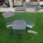 Acrylic Airtight Jars