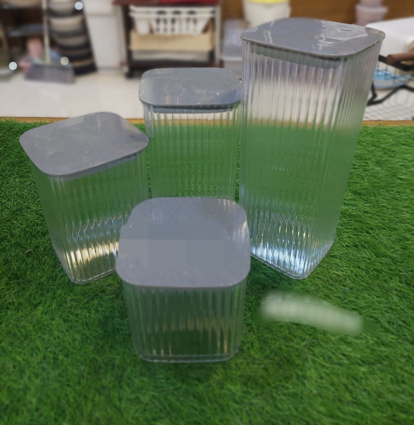 Acrylic Airtight Jars