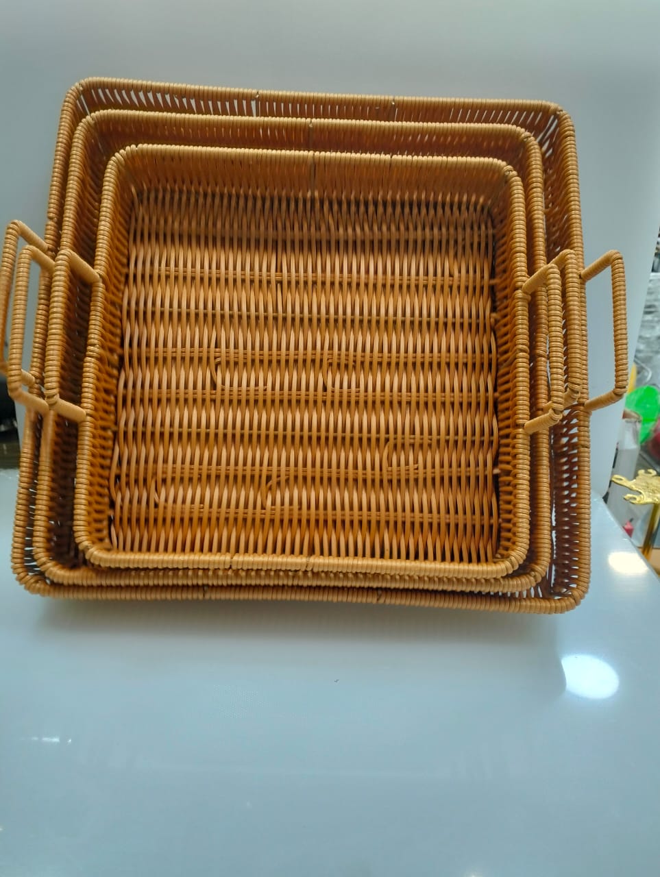 3pcs Basket Tray Set