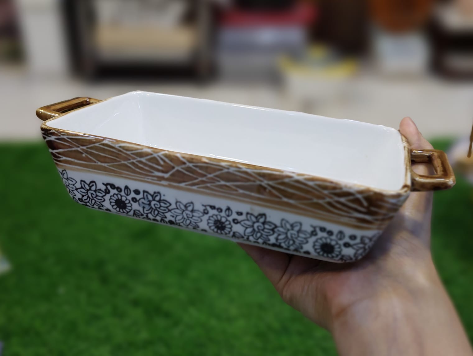 Ceramic Rectangular Baking Dish – HBStore