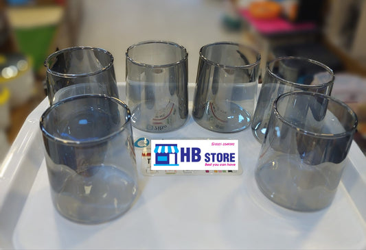 6Pcs Fancy Glass Set