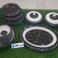 Black & White Melamine Dinner Set