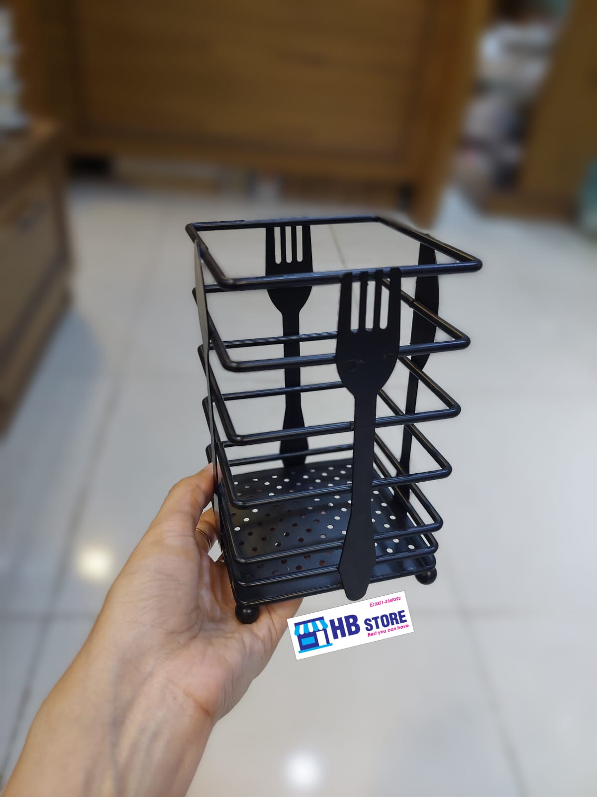 Heavy Quality Metal Materiel Cutlery Holder