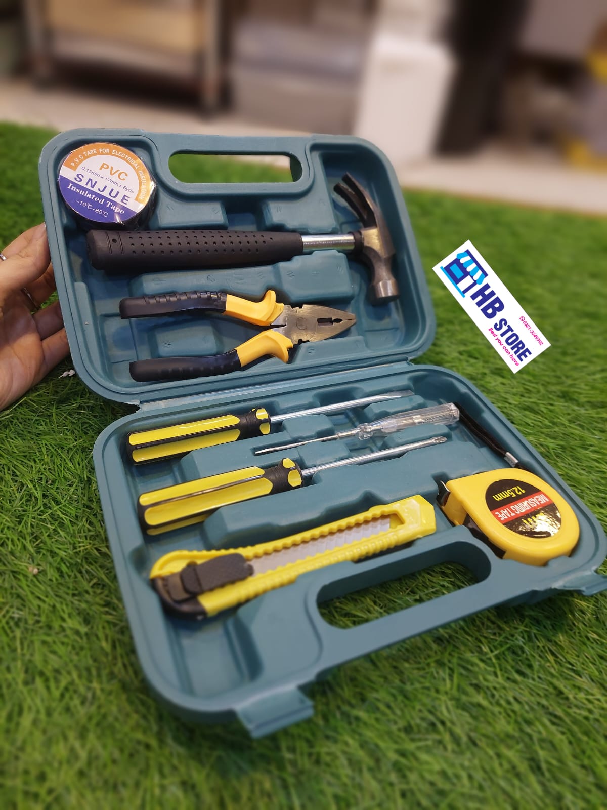 9Pcs Tool Kit Briefcase