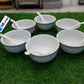 Ceramic 6pcs Soup Bowl & Spoon Set