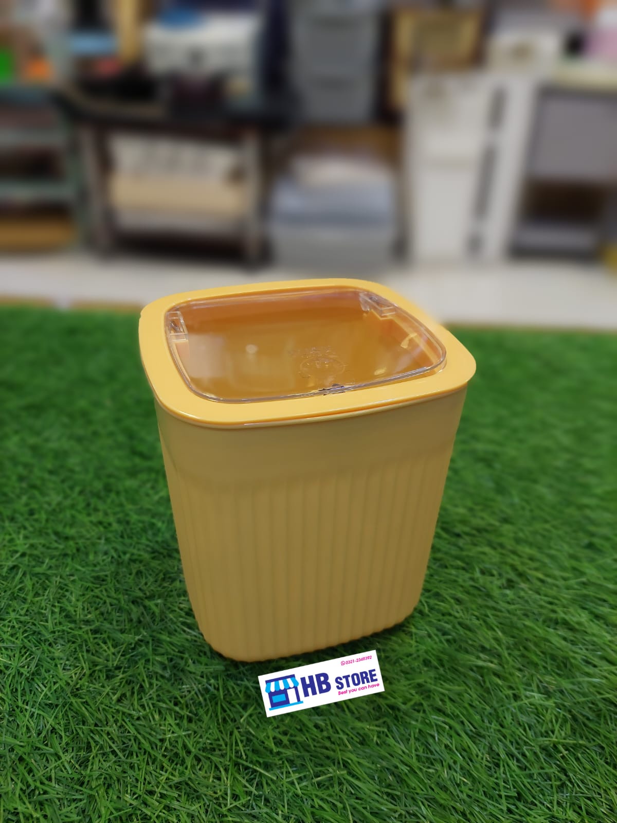 Mini Desktop Bin With Lid