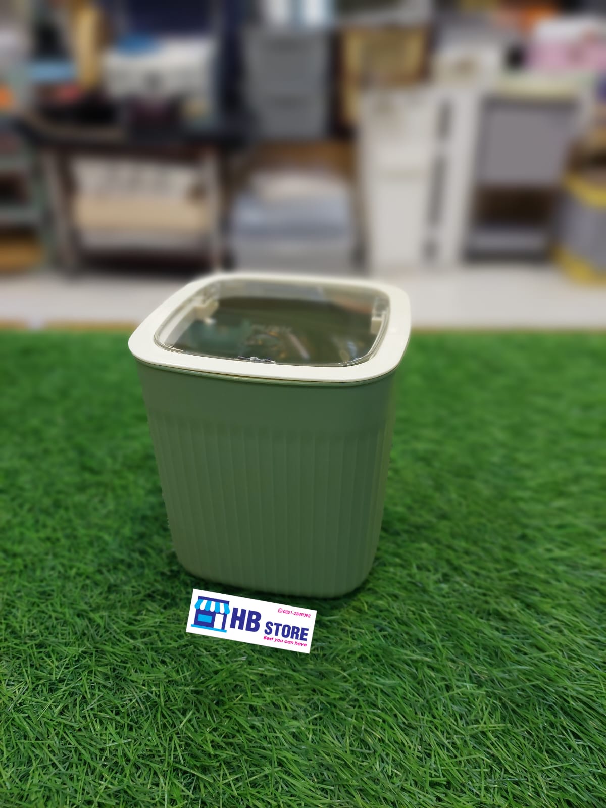 Mini Desktop Bin With Lid