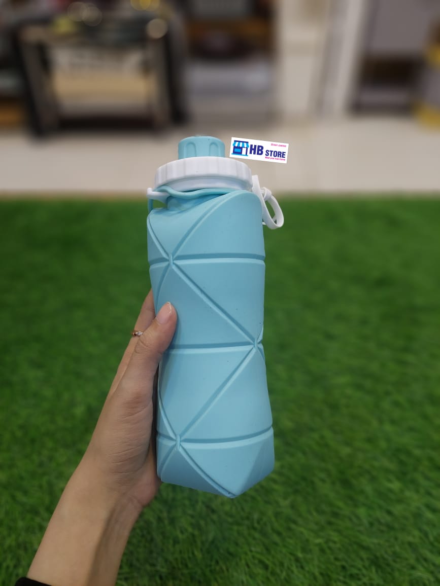 Folding Silicon Water Bottle