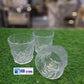 6Pcs Ice Texture Design Frosted Glass