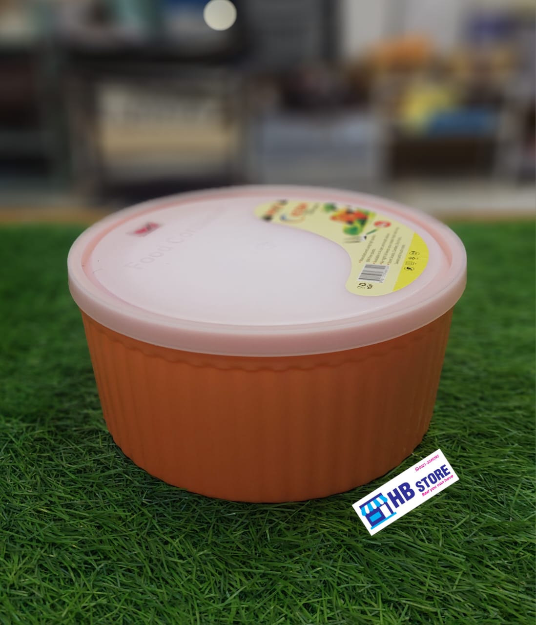 4Pcs Plastic Bowl Set With Lid