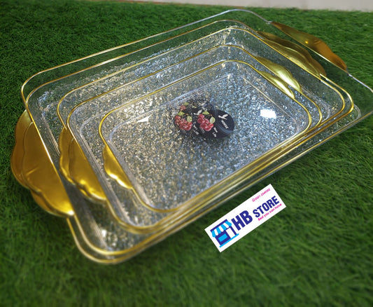 5Pcs Acrylic Tray Set