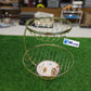 2 Tire Fruits & Vegetable Metal Basket