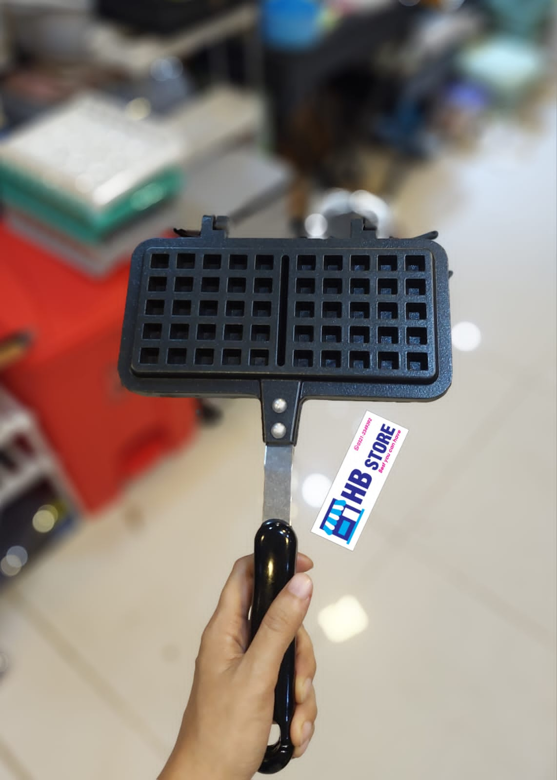 Double Waffle Maker Stove