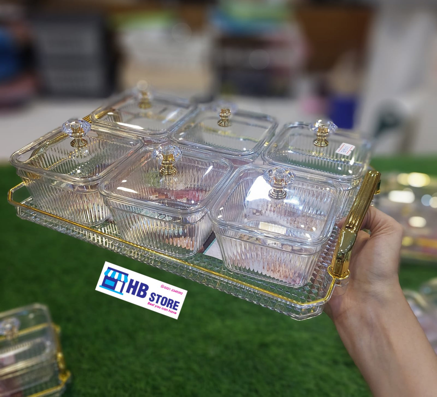 Dry Fruits Box With Tray