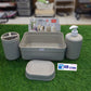 Turkish Plastic 4Pcs Bathroom Set