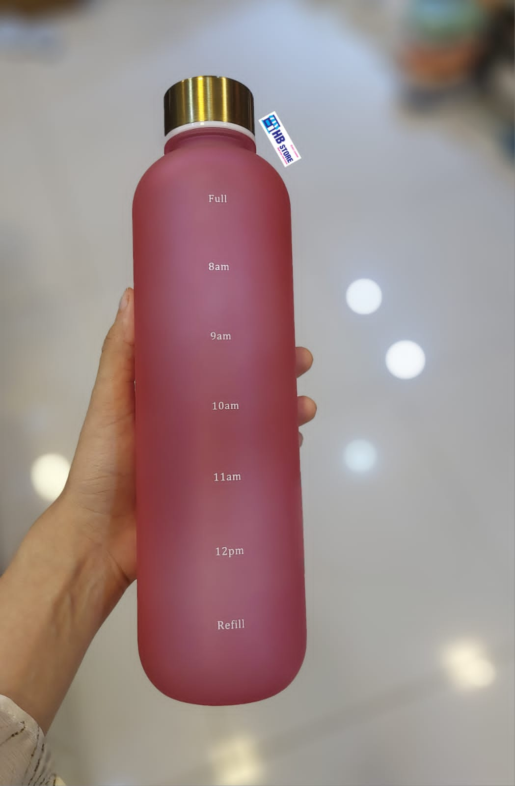 Acrylic Plastic 1L Colorful Water Bottle