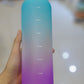 Acrylic Plastic 1L Colorful Water Bottle