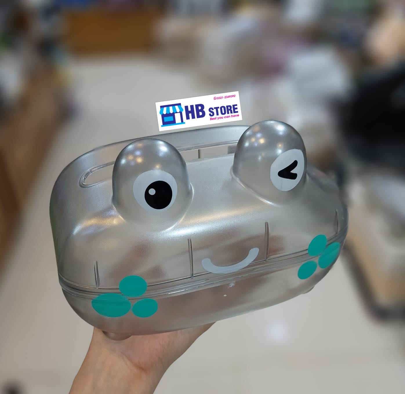 Frog Design Tissue Box