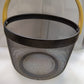 Metal Basket With Wooden Handle