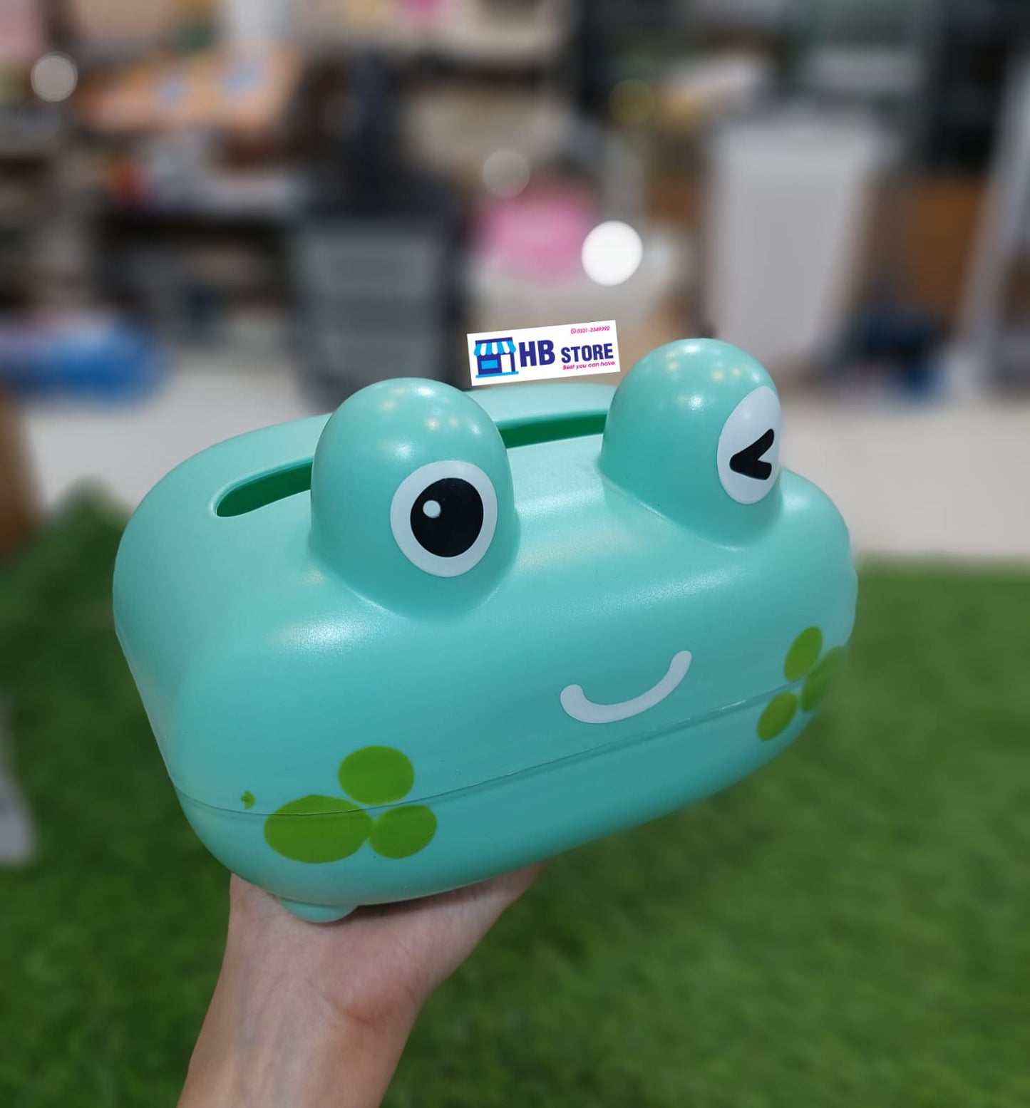 Frog Design Tissue Box