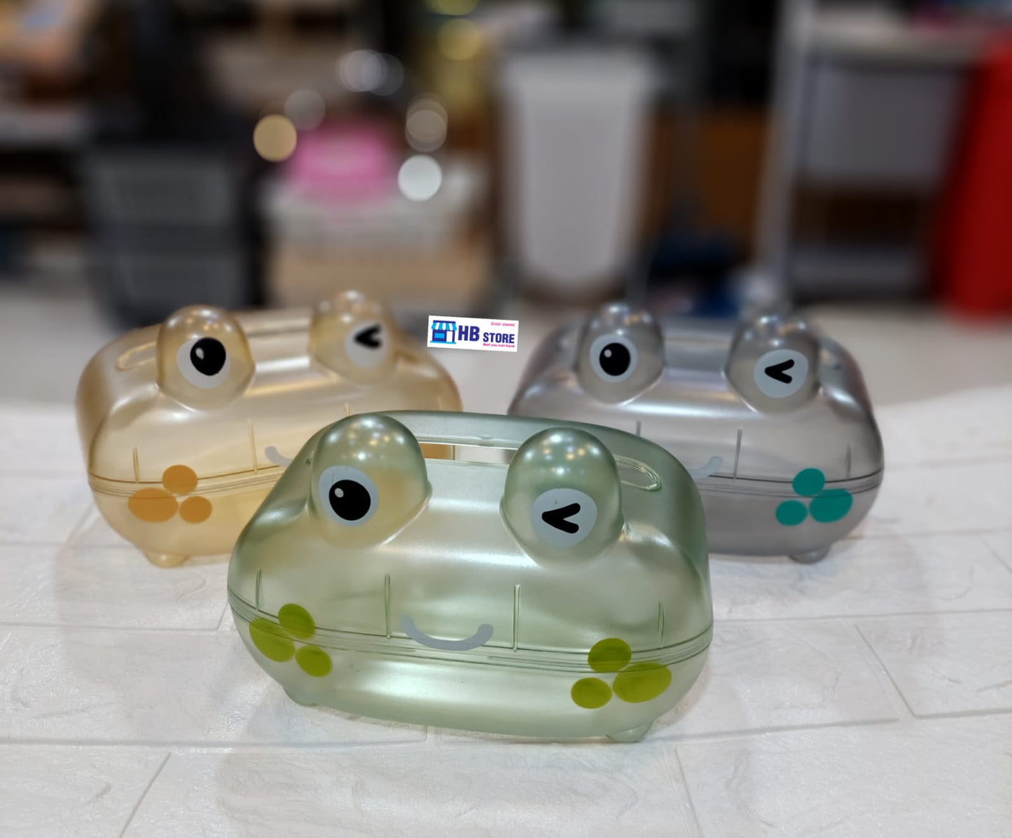 Frog Design Tissue Box