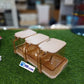 3Pcs Spice Containers With Tray