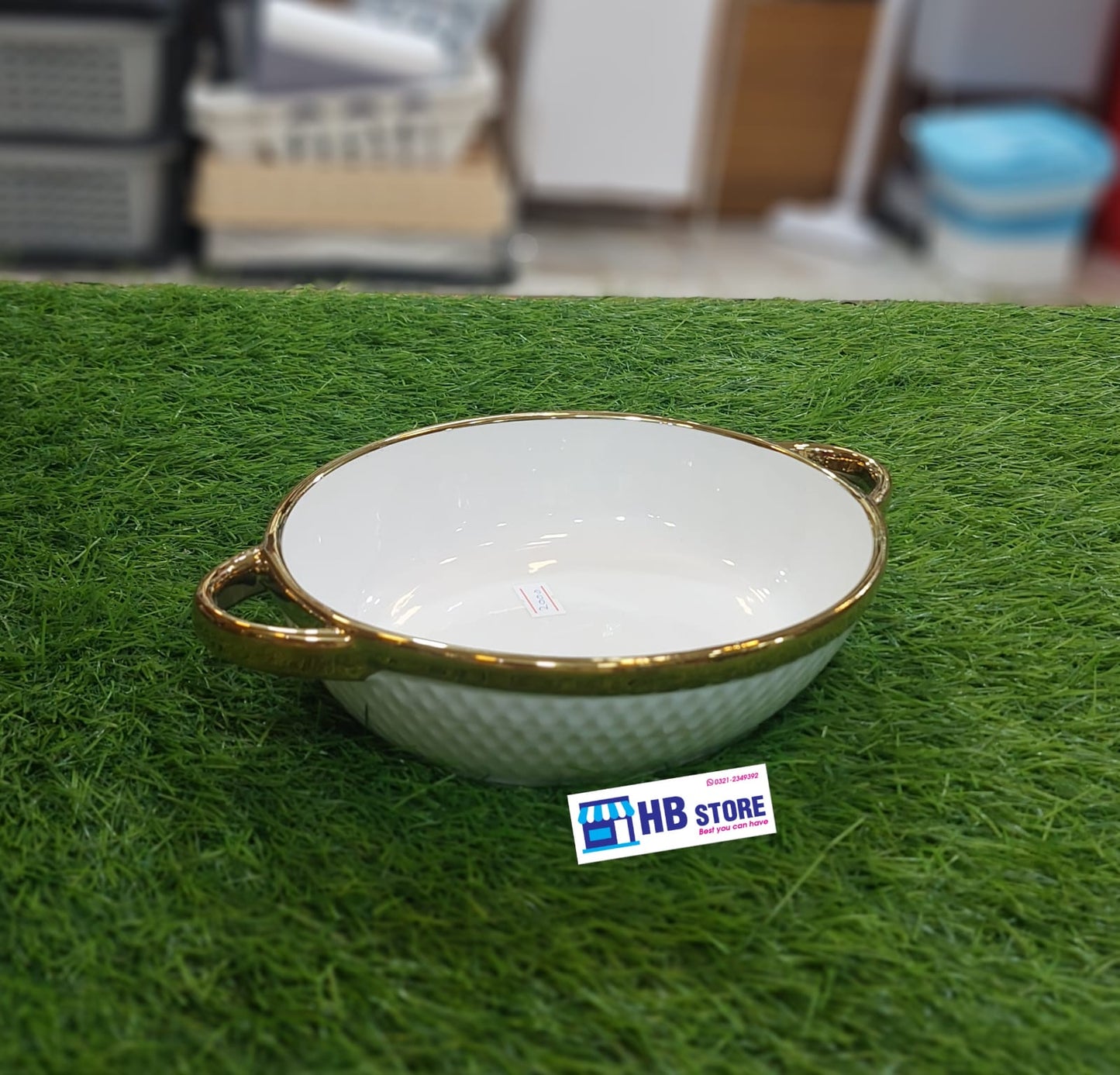 Ceramic Material Serving Bowl