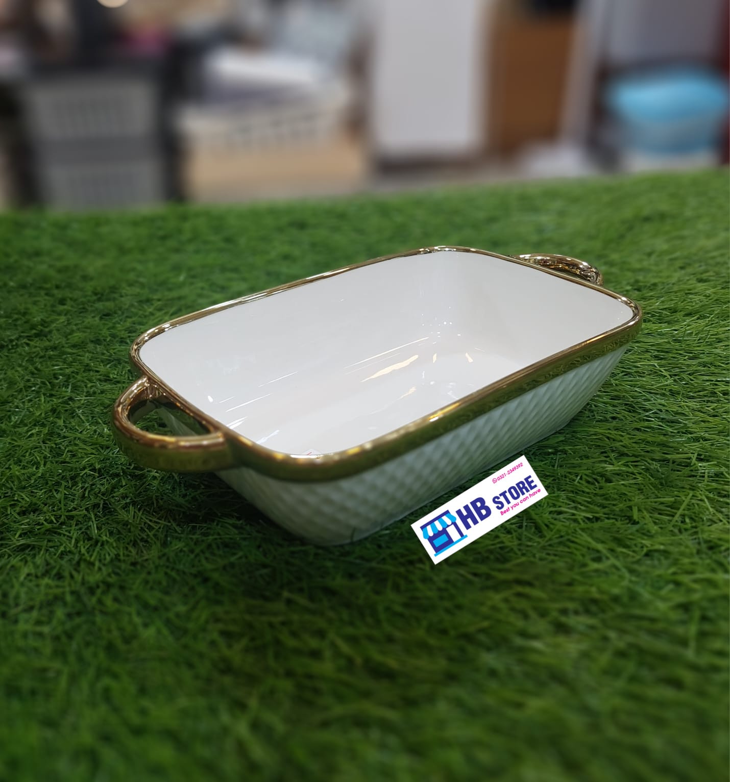 Ceramic Material Serving Bowl