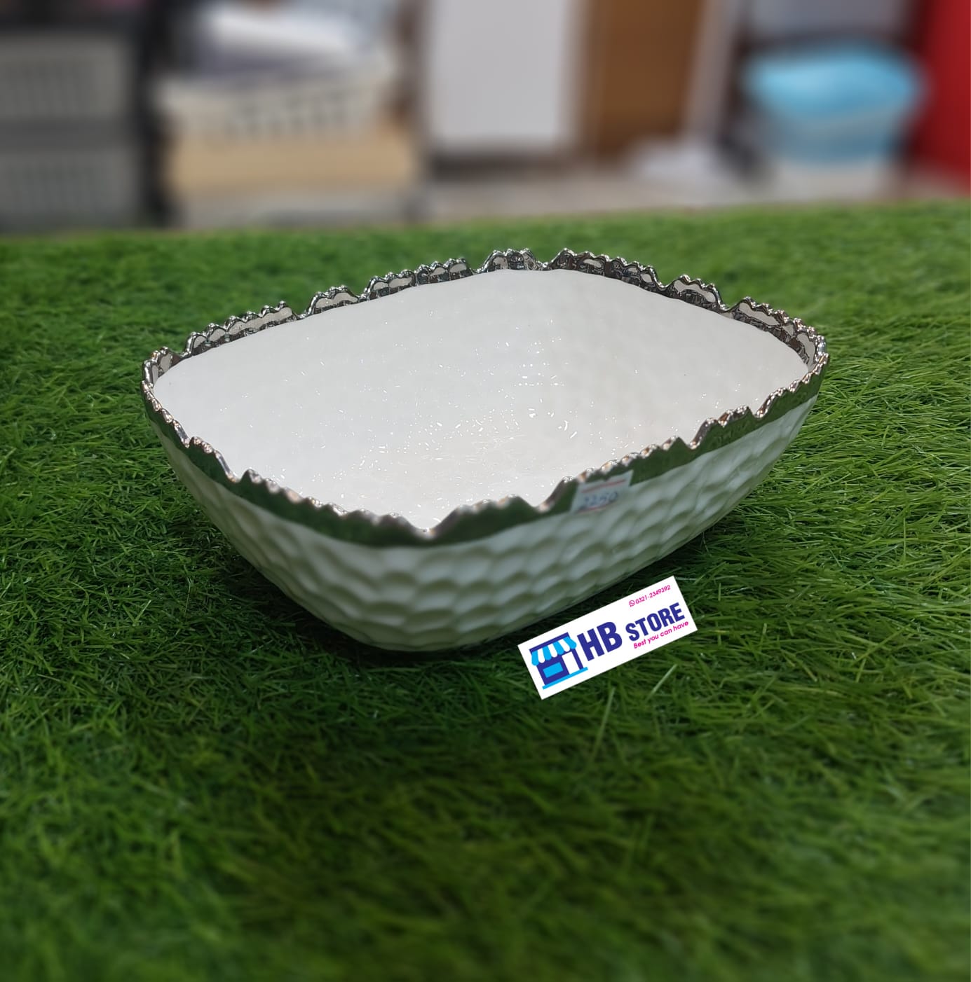 Ceramic Material Serving Bowl