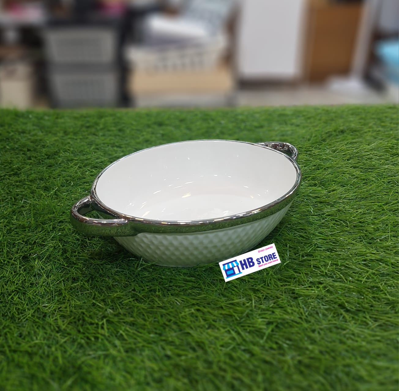 Ceramic Material Serving Bowl