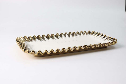 Ceramic Material Serving Platter