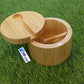 Bamboo Style Round Storage Box