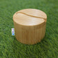 Bamboo Style Round Storage Box