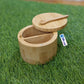 Bamboo Style Round Storage Box