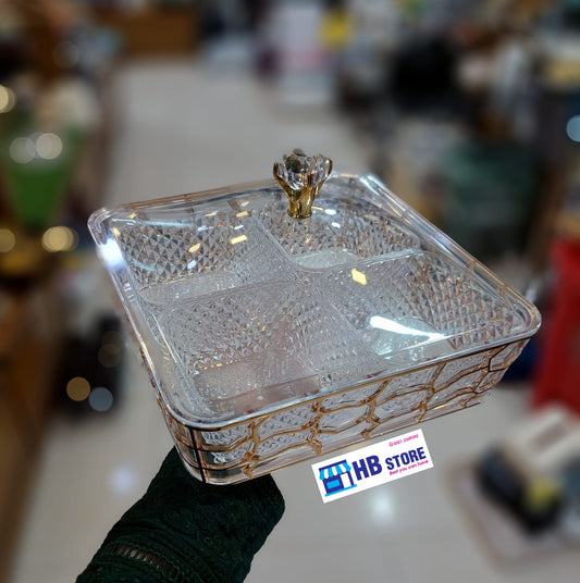 Elegant Fancy Dry Fruits Serving DIsh