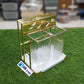 Tow Portion Acrylic Cutlery & Knifes Stand