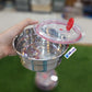 3Pcs Airtight Steel Bowls Set