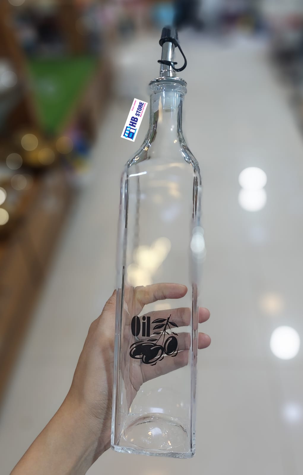 Acrylic Oil Vinegar Bottle