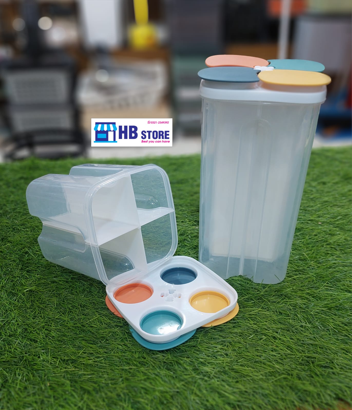 Divided Food Storage Containers