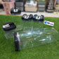 5Pcs Airtight Acrylic Jars