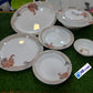 6 & 8 Persons Melamine Dinner Set