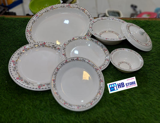 6 & 8 Persons Melamine Dinner Set