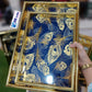 2pcs Fancy Tray Set Available In New Designs & Colors