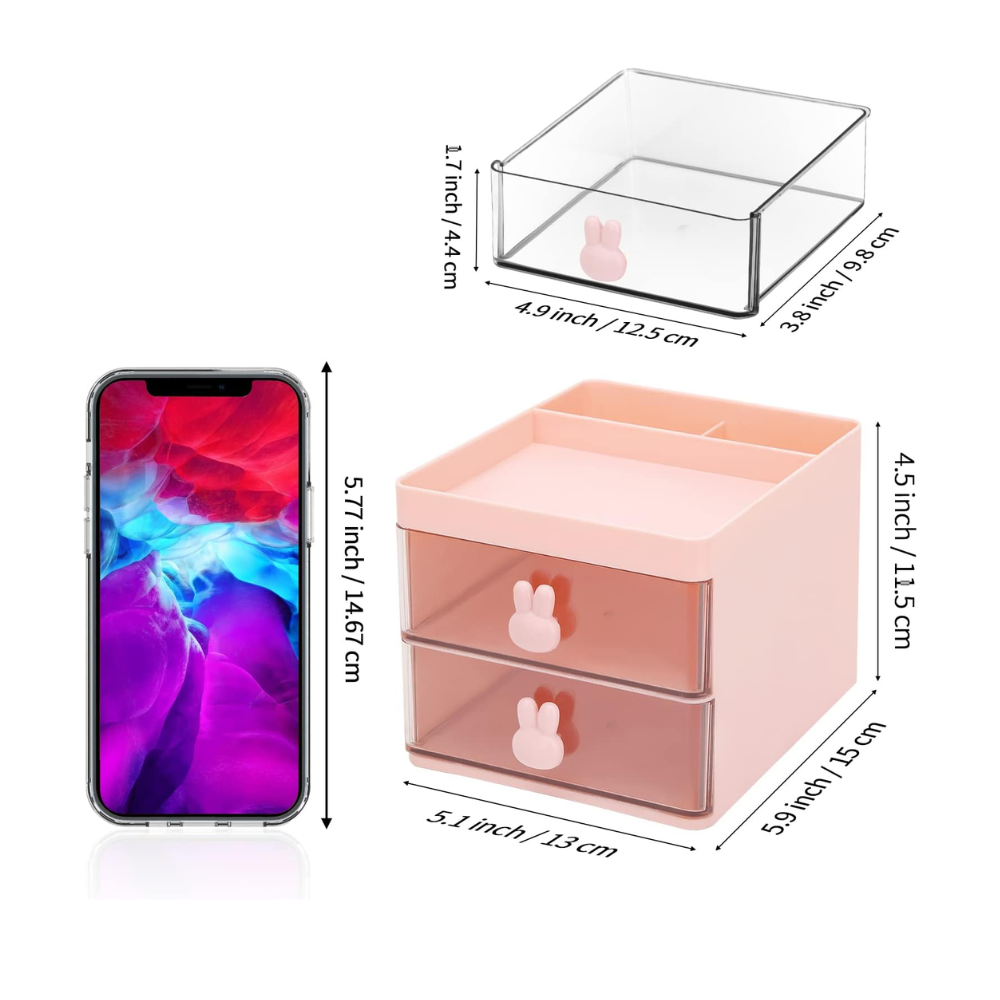 Rabbit Small Desk Organizer