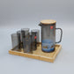 Shine Max Luxury 8-Piece Glass Water Jug & Tumbler Set