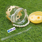 Chic Pearl Strap Kids' Glass Sipper Bottle