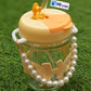 Chic Pearl Strap Kids' Glass Sipper Bottle