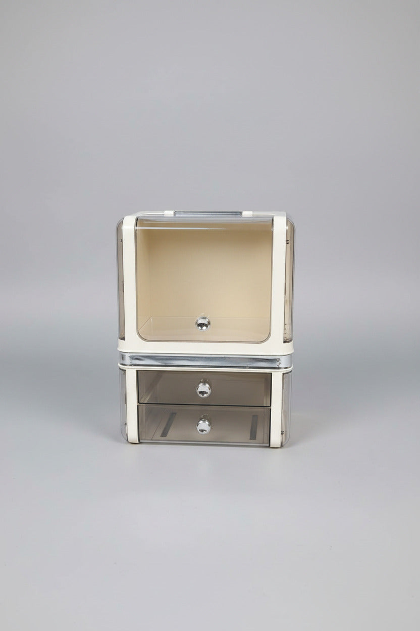 Luxury Makeup Organizer Box with Drawers