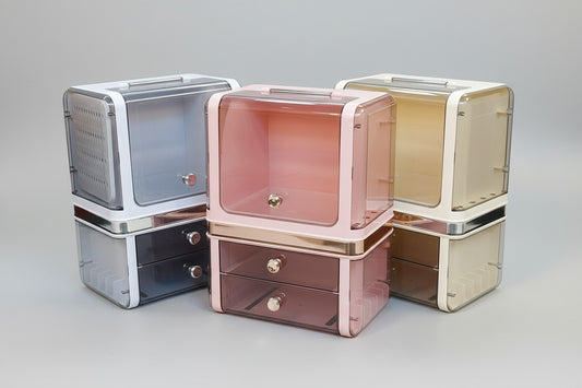 Luxury Makeup Organizer Box with Drawers
