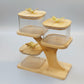 3-Tier Bamboo Tree Spice & Dry Fruit Jar Set